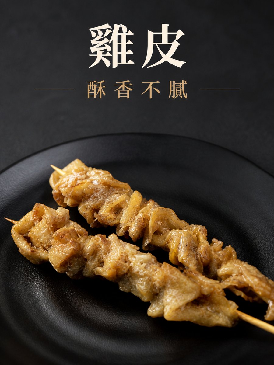 雞皮串 主視覺
