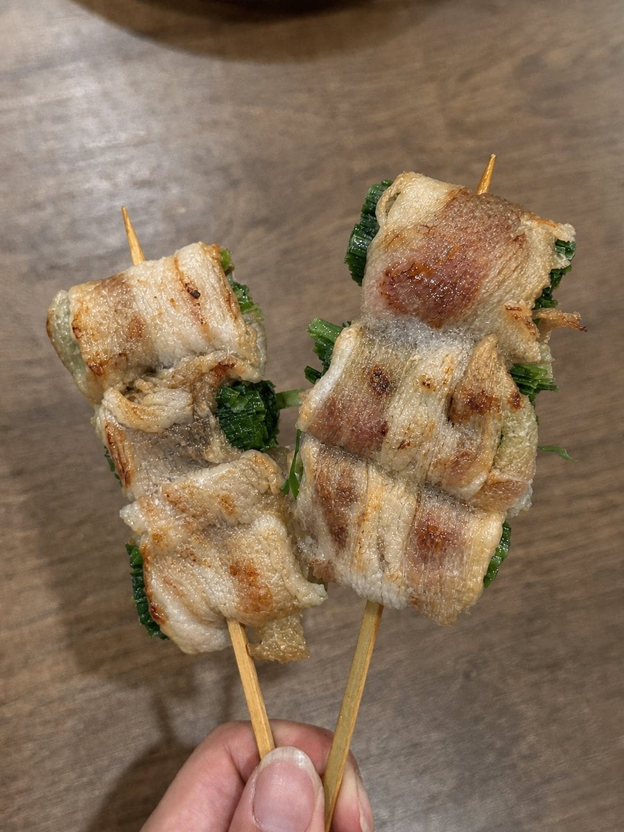 韭菜五花串 商品情境圖 1