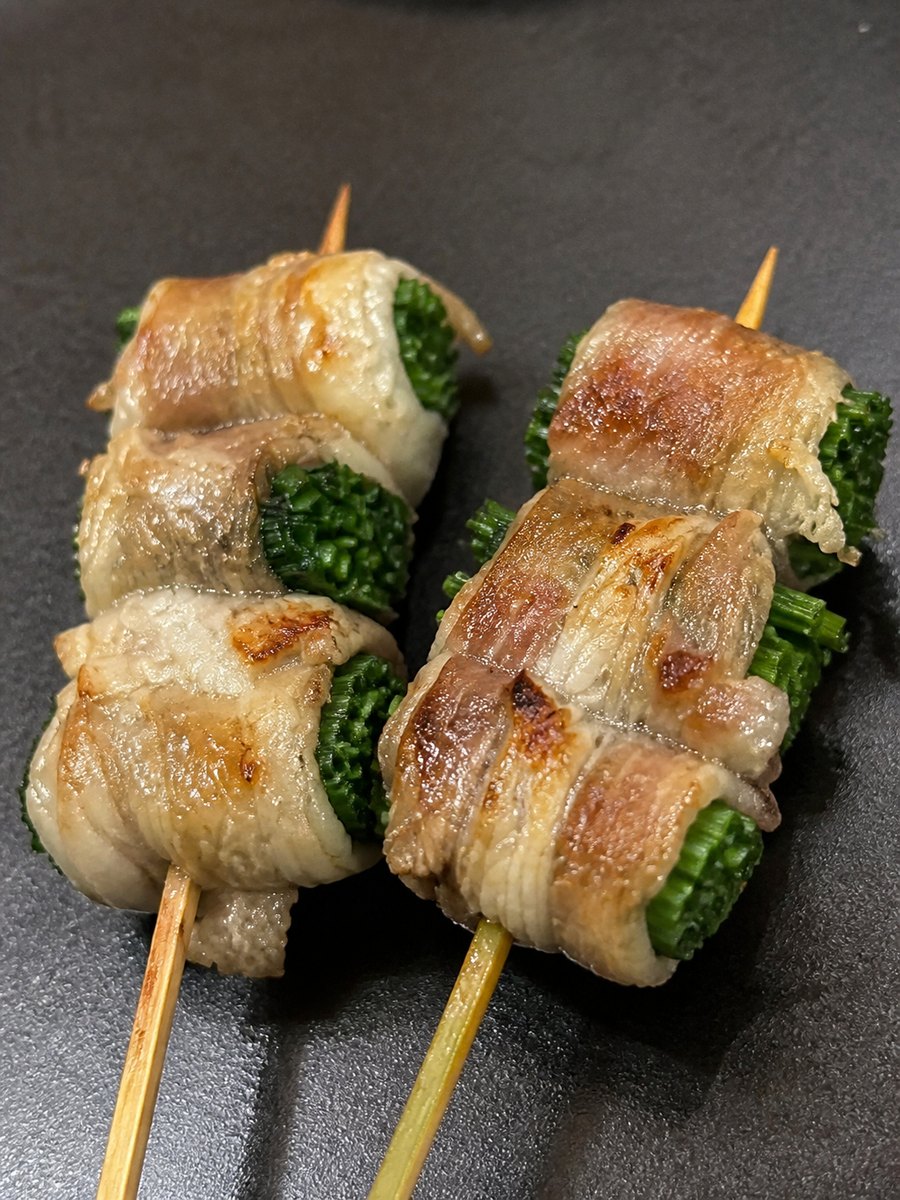 韭菜五花串 產品圖