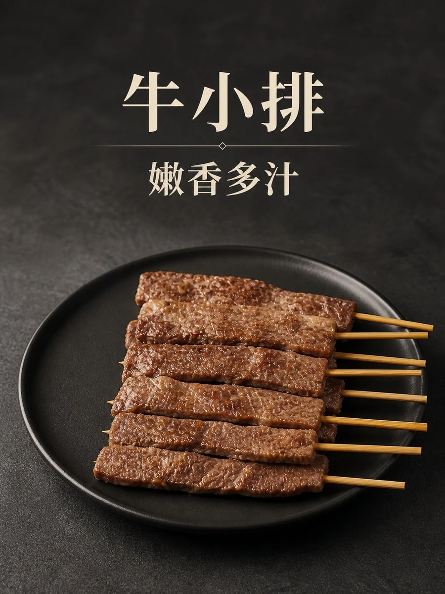 牛小排串10支/包