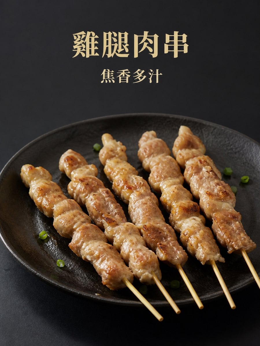 雞腿肉串 主視覺