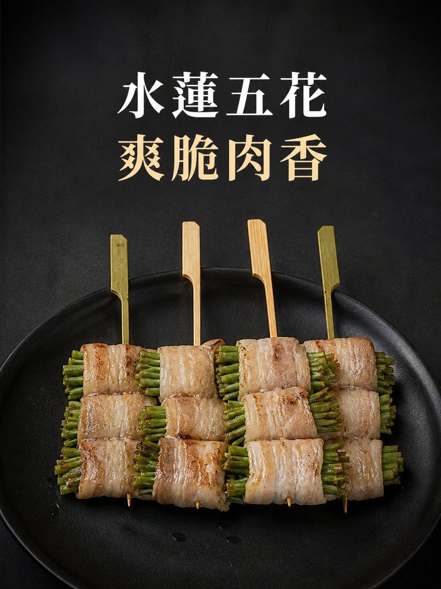 水蓮五花串 主視覺
