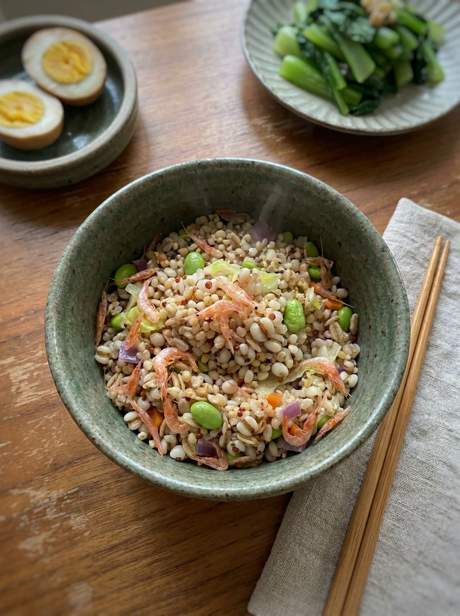 櫻花蝦藜麥鮮穀飯