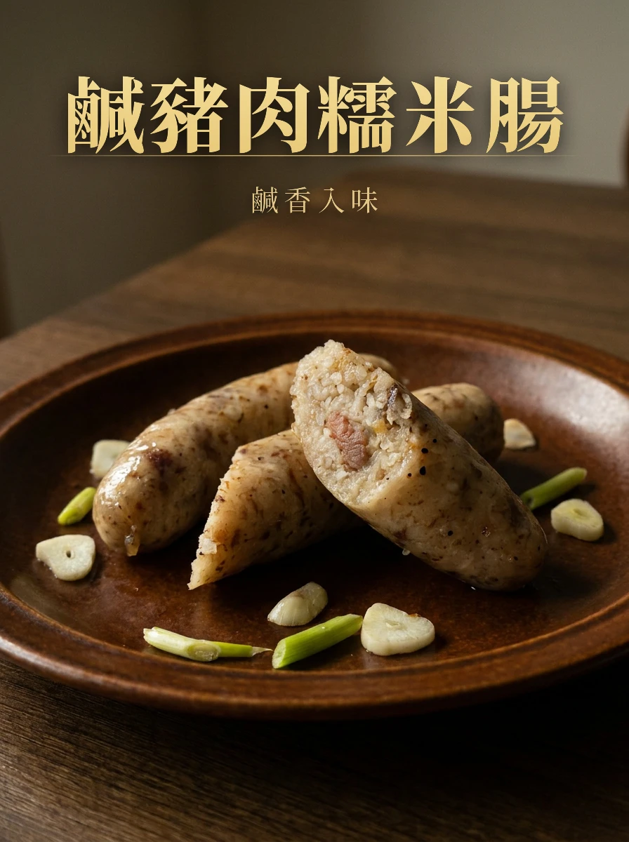鹹豬肉糯米腸