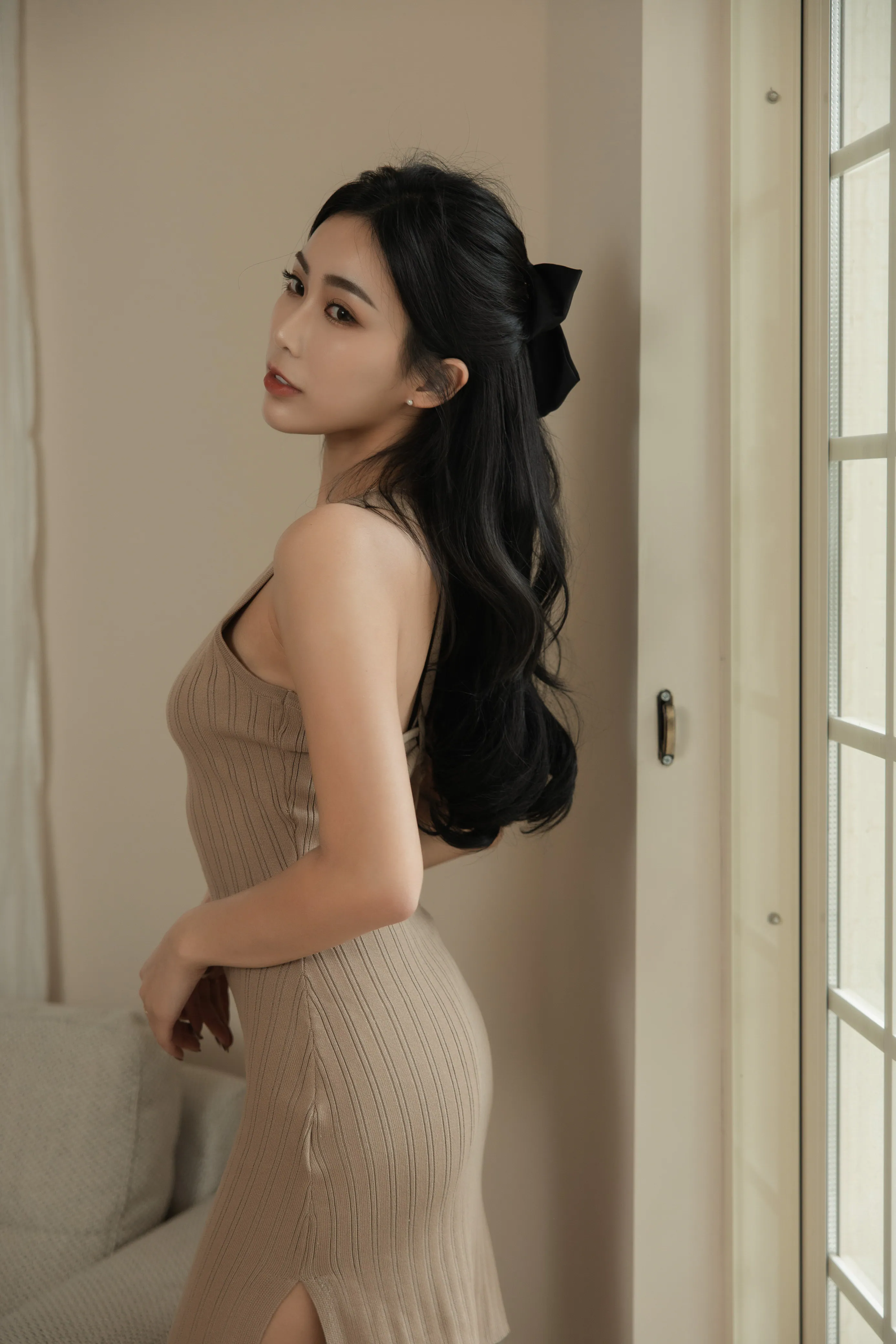 好身材氣質美背洋裝