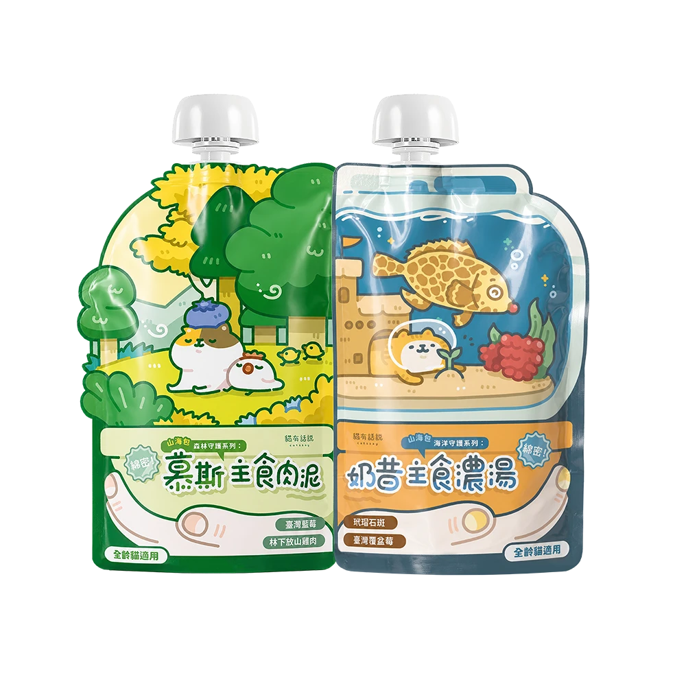 貓有話說 Catssay｜山海守護綿密主食餐包｜120g