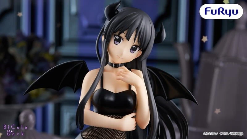 12月預購 景品 Furyu BiCute Dark K-ON 輕音部 秋山澪 小惡魔Ver.