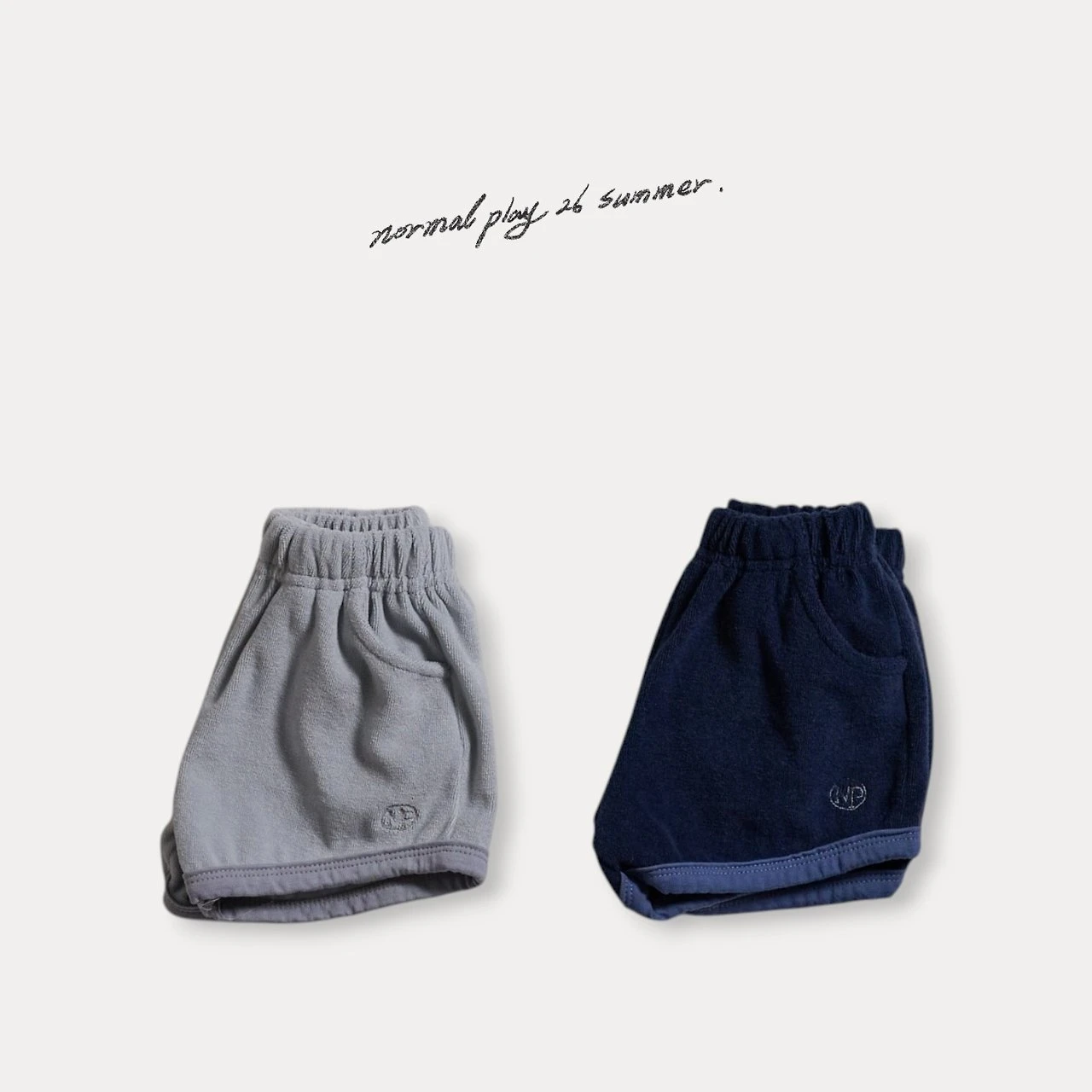 normalplay毛巾布短褲
