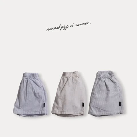 normalplay條紋短褲