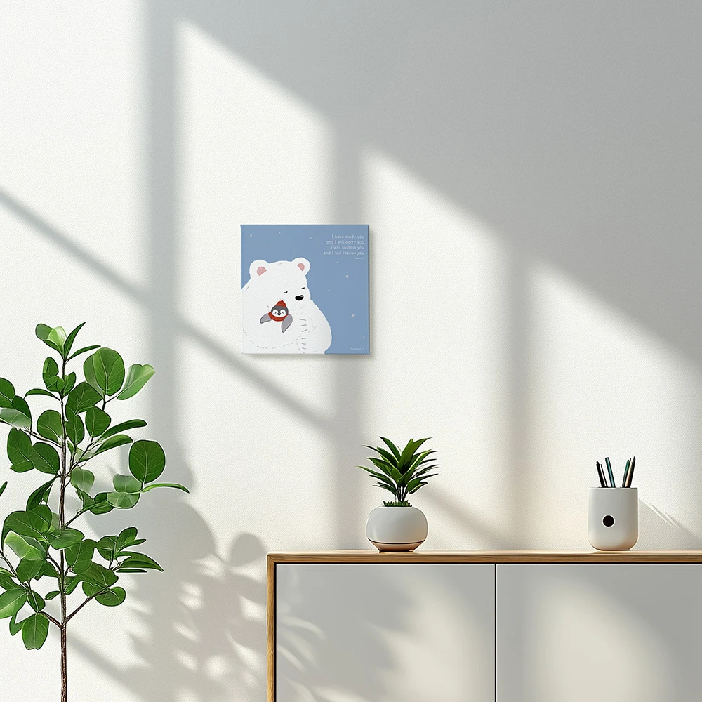 20x20cm無框畫-你已經做得很好了
