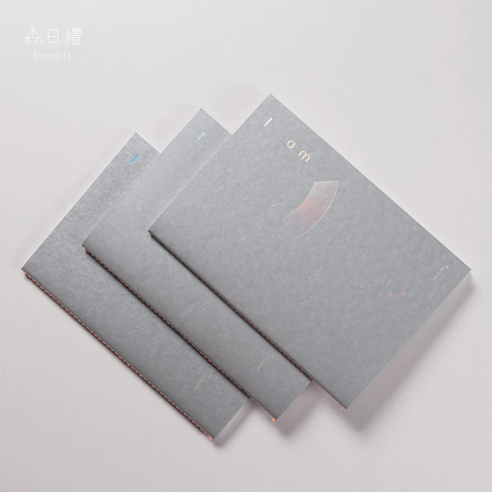 簡約特別筆記本-星鑽銀