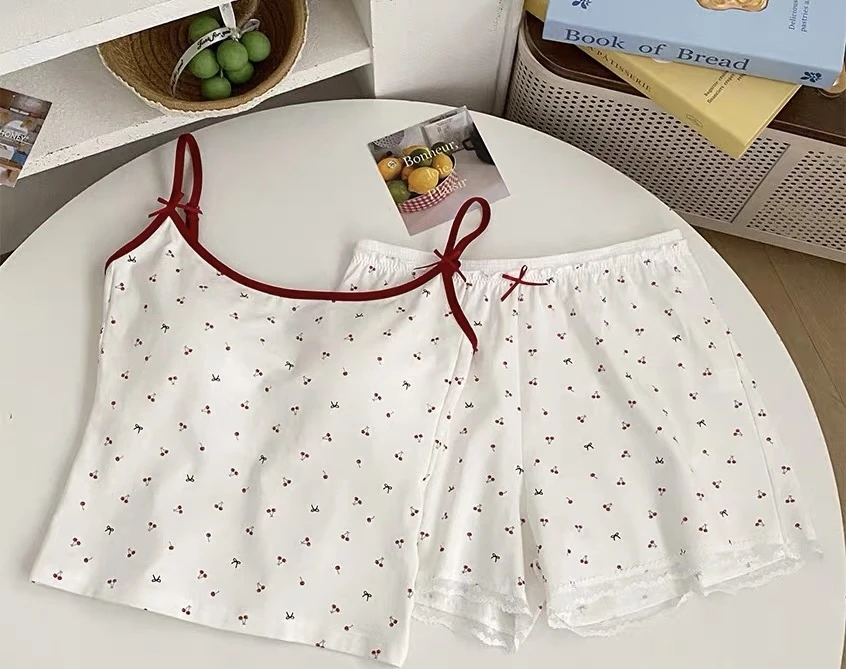 🍒櫻桃背心居家套裝