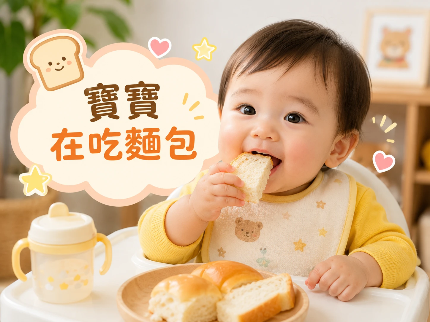寶寶烘焙麵包和大人麵包差在哪？2歲前家長一定要知道
