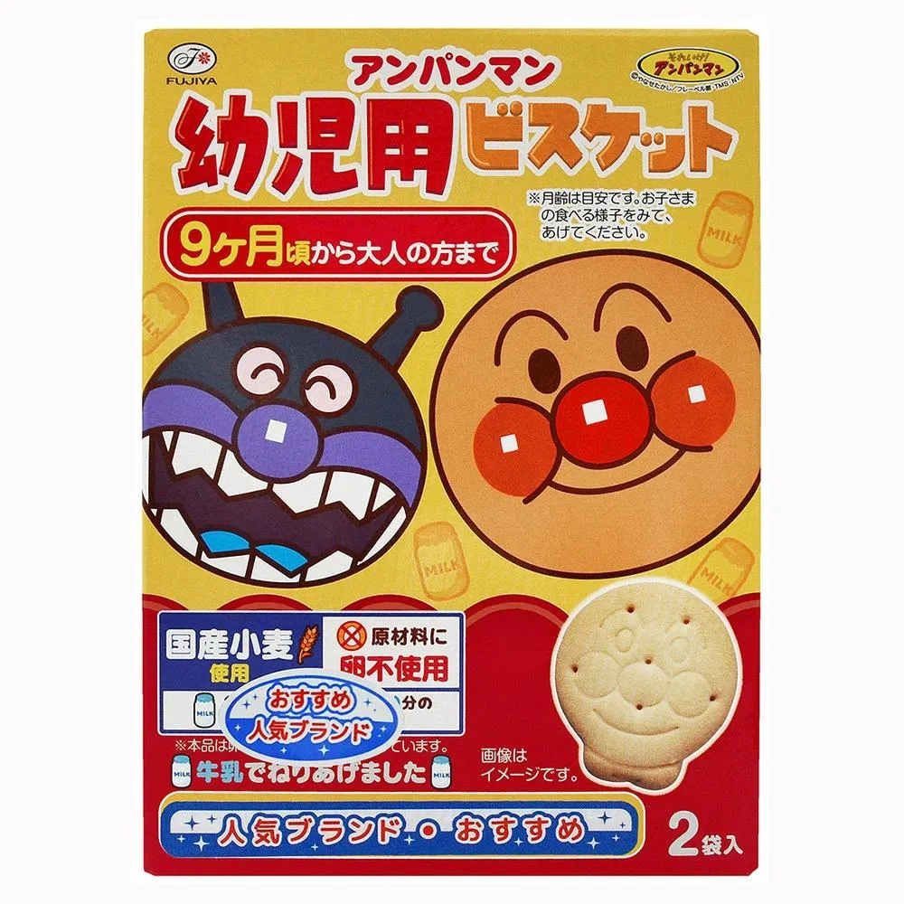 不二家 麵包超人餅乾