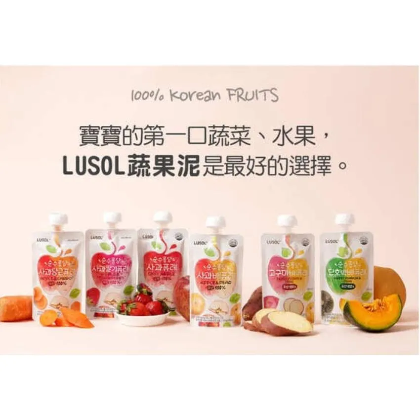 韓國 LUSOL 水果果泥