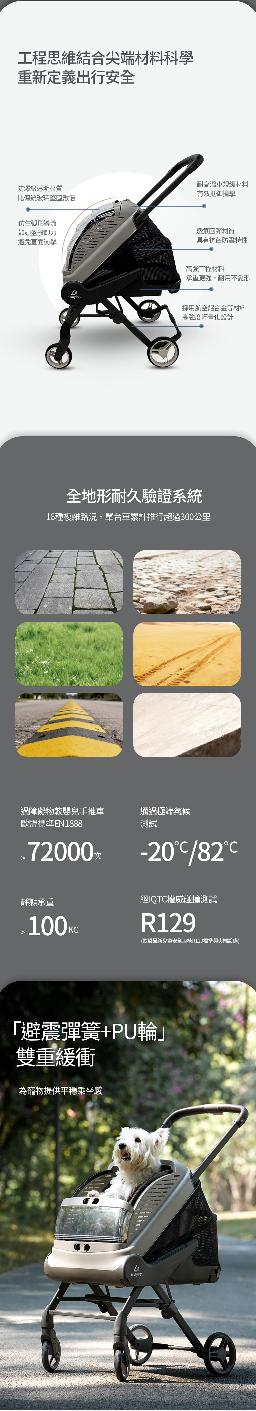 TP探險家多功能寵物推車