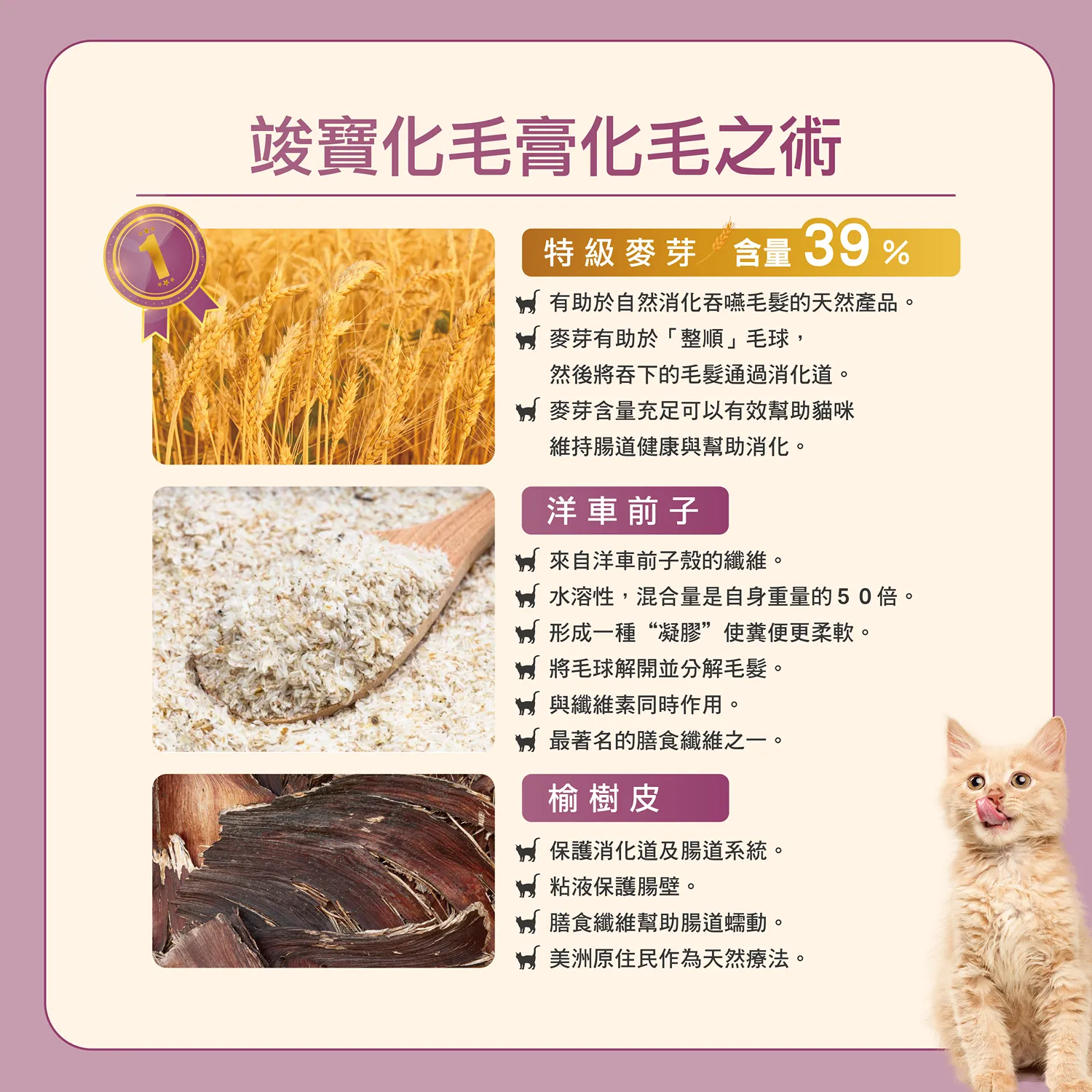 【德國竣寶】化毛膏