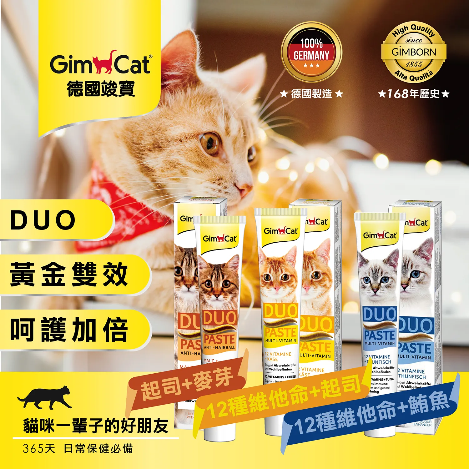 【德國竣寶】雙效化毛膏