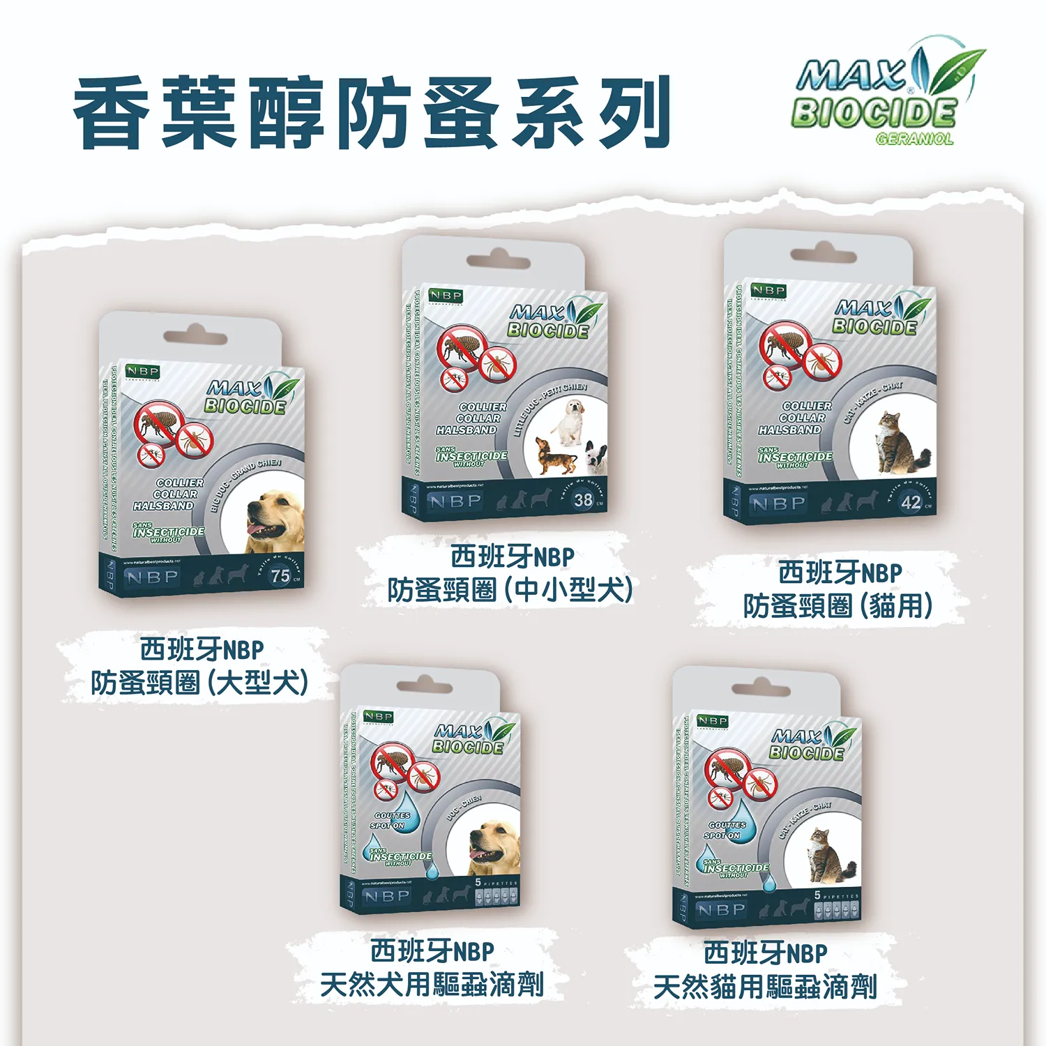 【西班牙NBP】防蚤頸圈