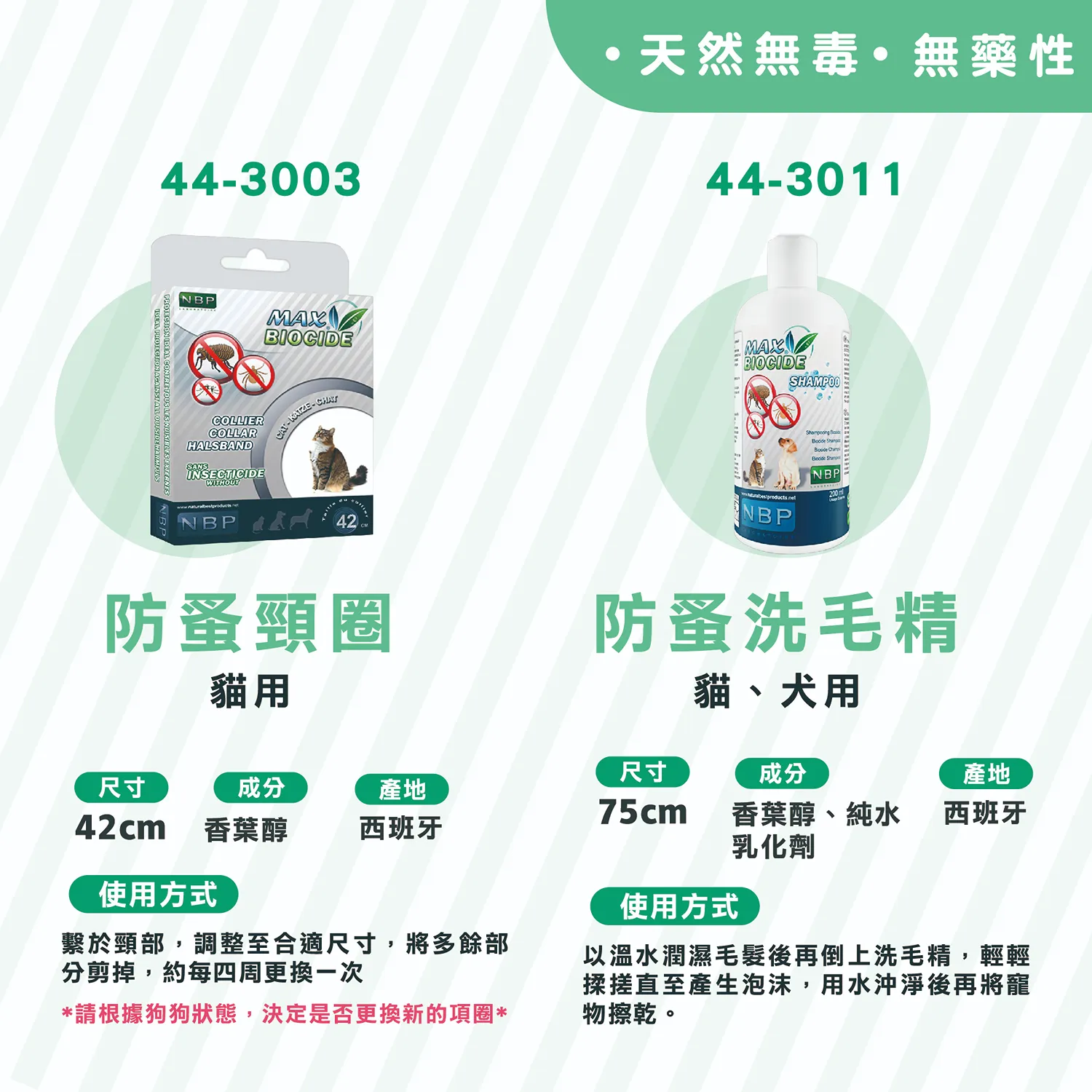 【西班牙NBP】防蚤頸圈