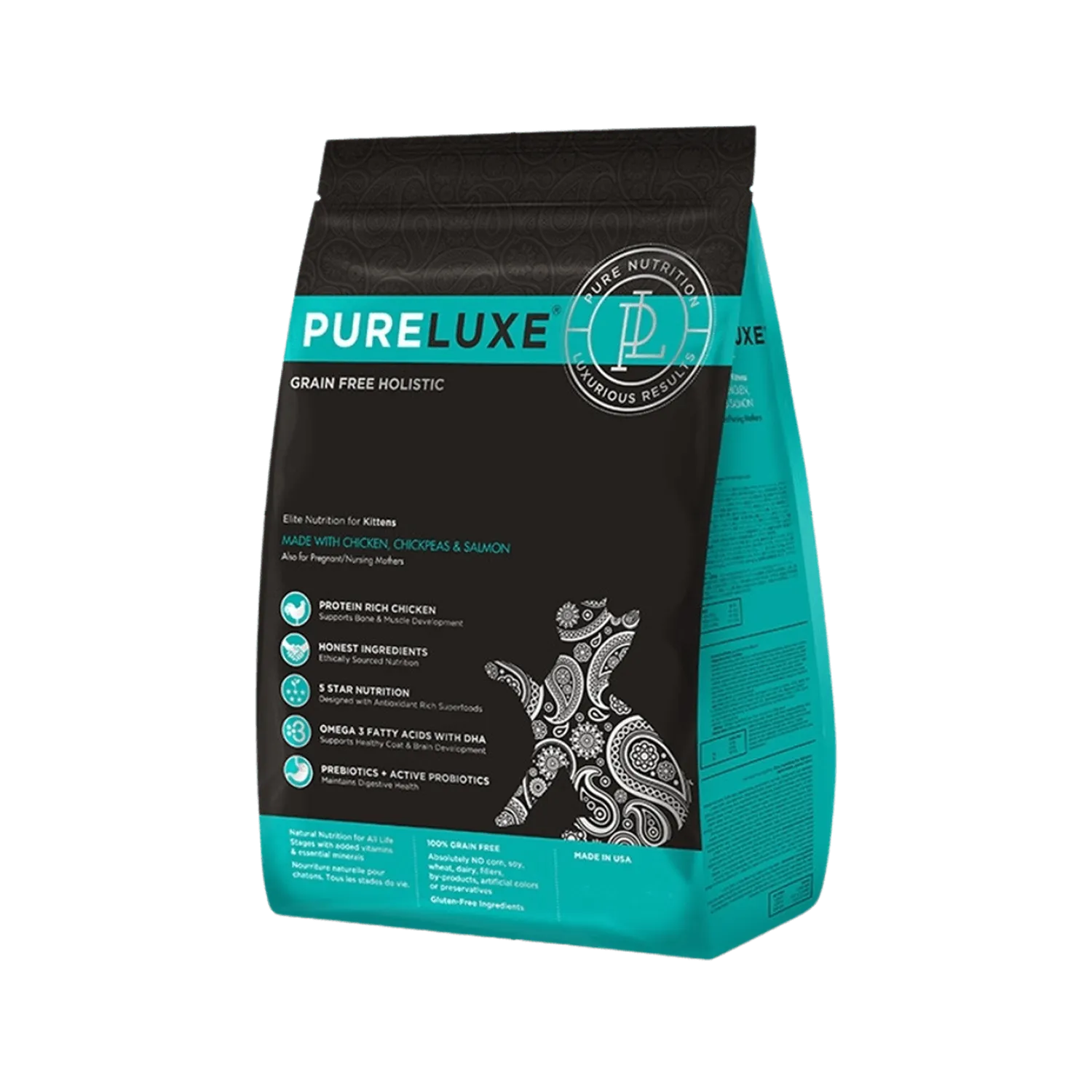 【純華 PURELUXE】鮮雞無穀幼貓飼料 <健康成長>