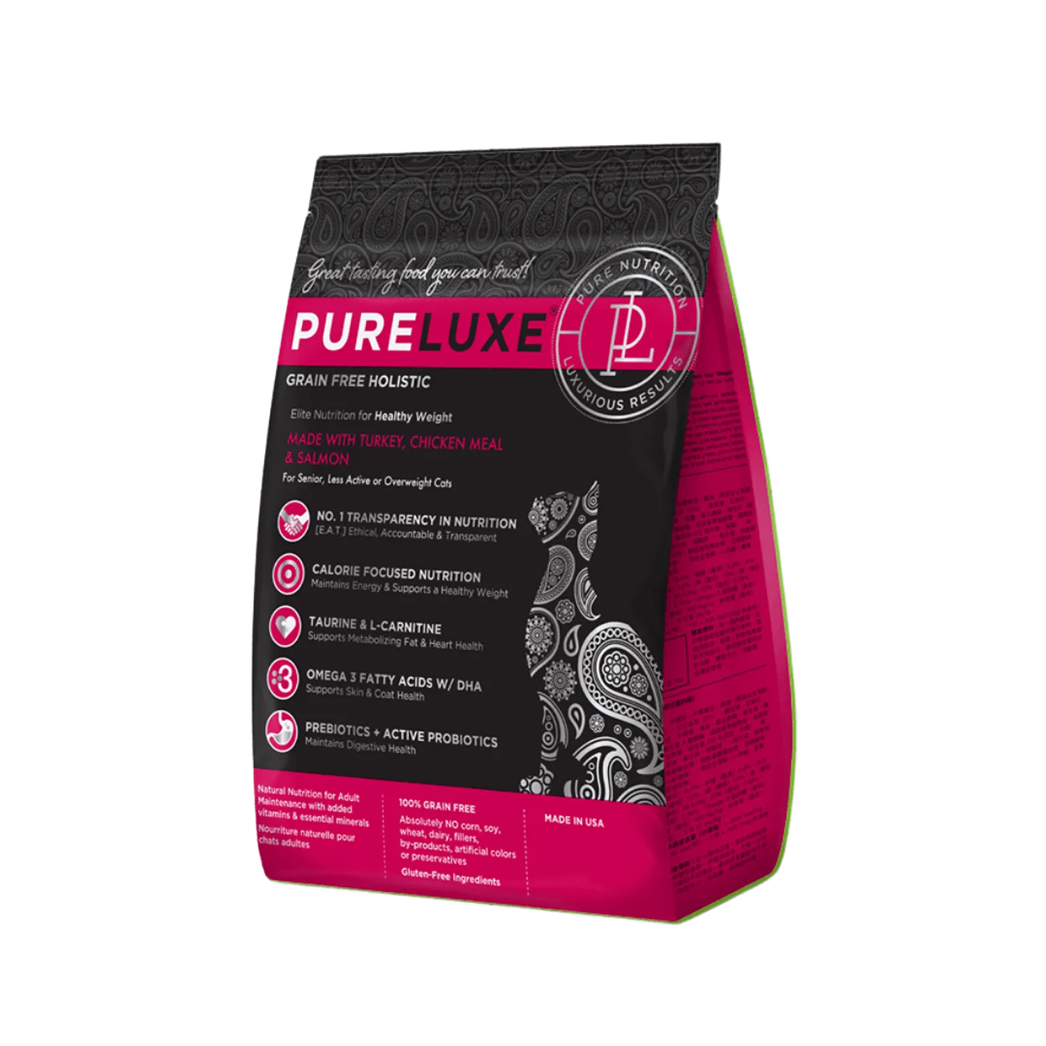 【純華 PURELUXE】高齡無榖貓飼料 <心血管保健>