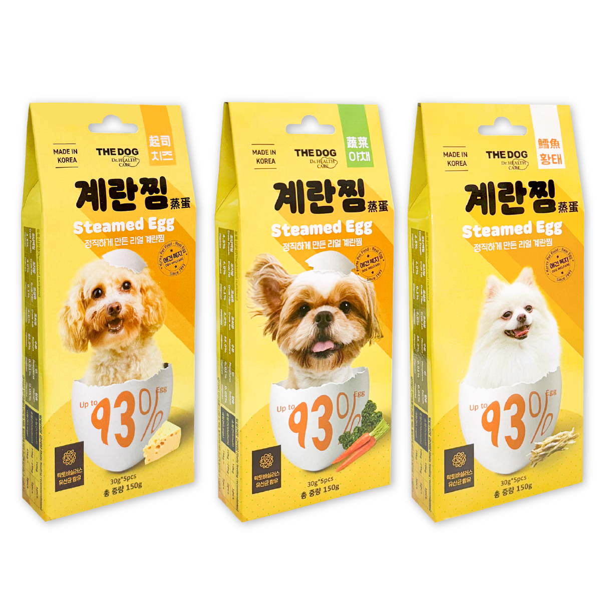 【THE DOG】狗狗新鮮蒸蛋條