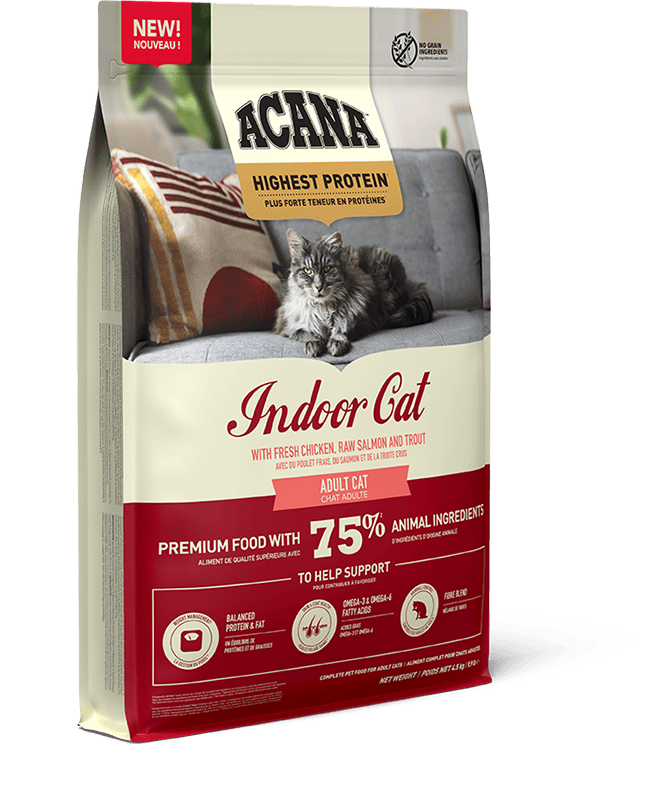 【Acana 愛肯拿】無穀高蛋白室內貓飼料