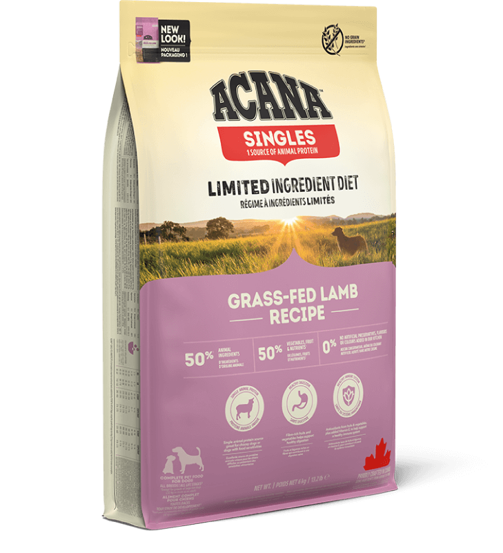 【Acana 愛肯拿】羊肉+蘋果低敏無穀狗飼料