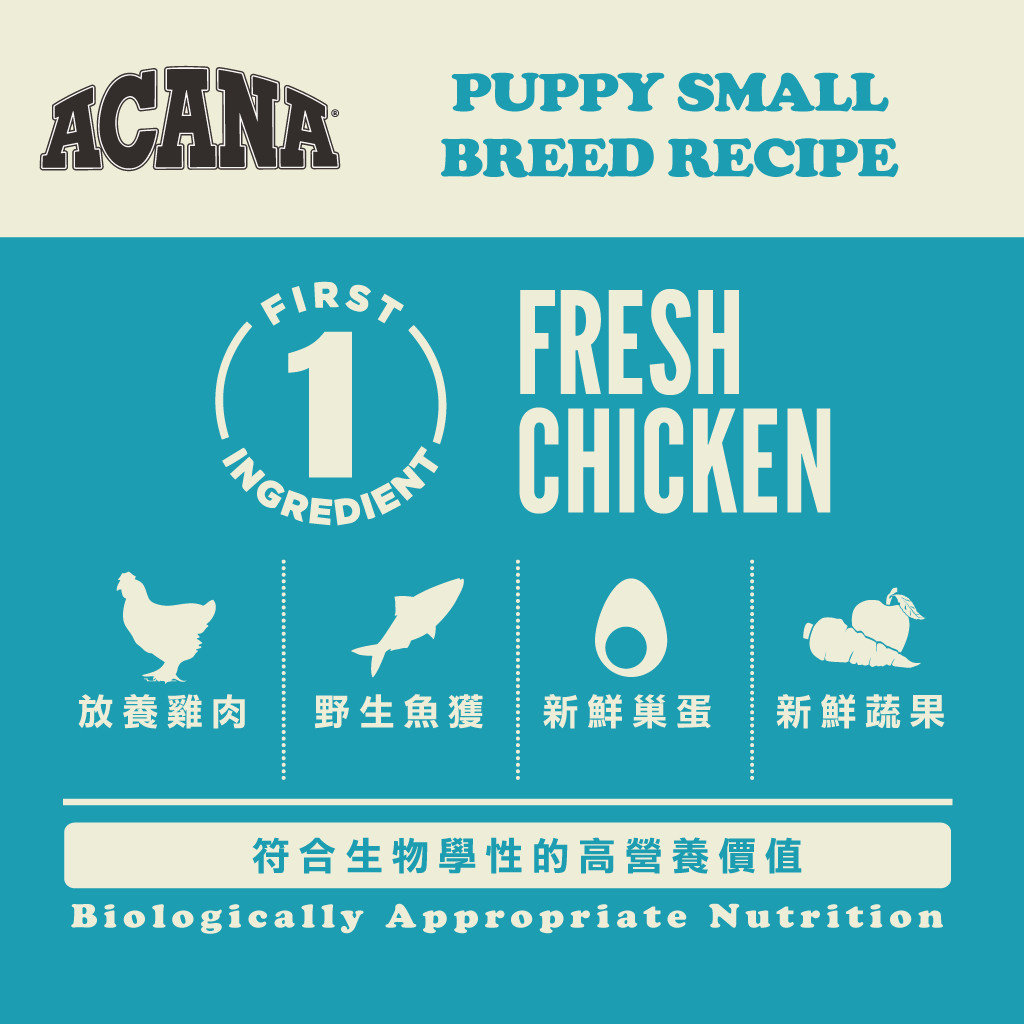 【Acana 愛肯拿】挑嘴幼犬無穀配方飼料