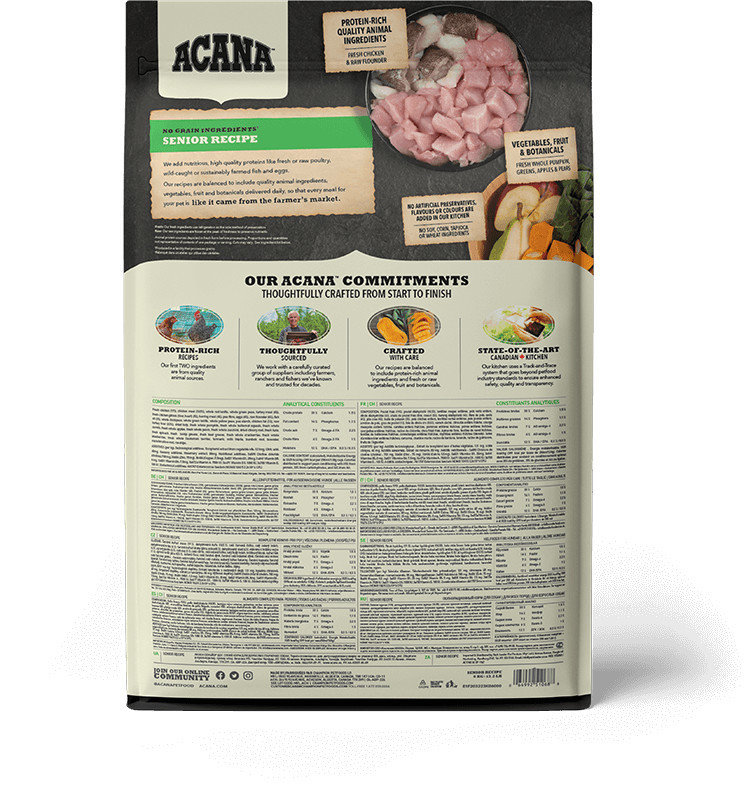 【Acana 愛肯拿】老犬無穀配方狗飼料