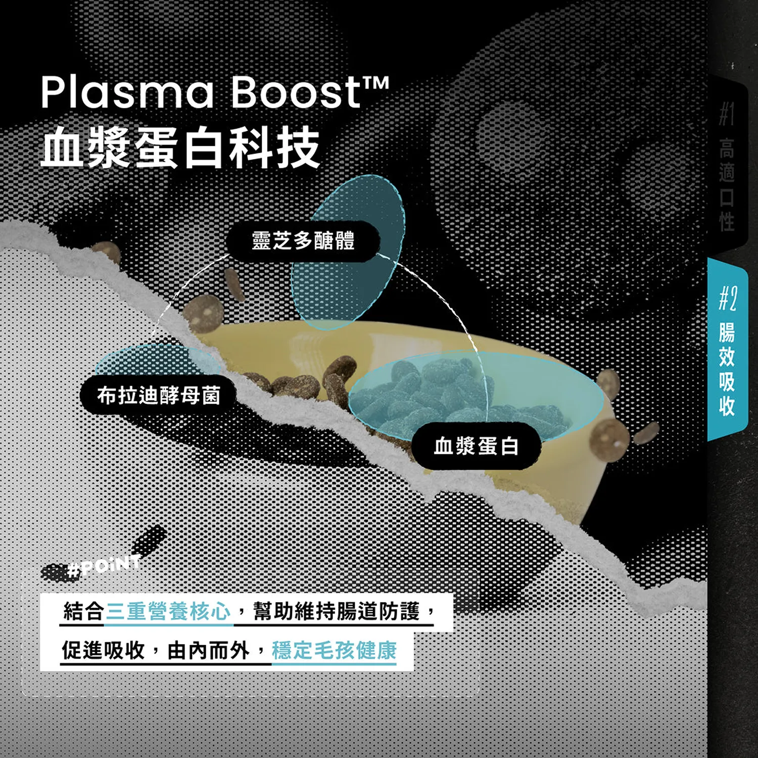 PLASMA-BOOST™ 血漿蛋白科技