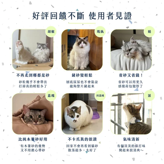【毛孩站起來】五吉貓 科學木薯貓砂 2.5KG