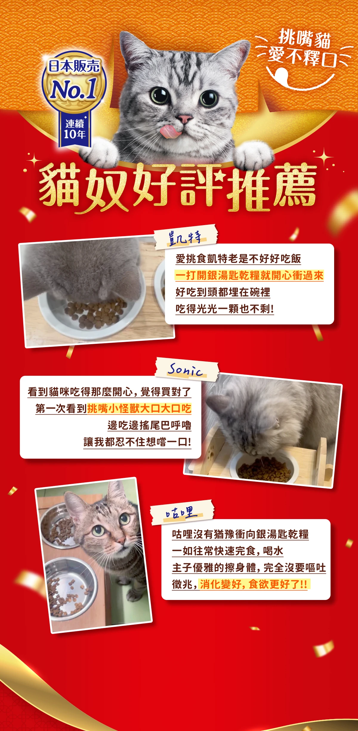 【銀湯匙】貓咪主食乾糧