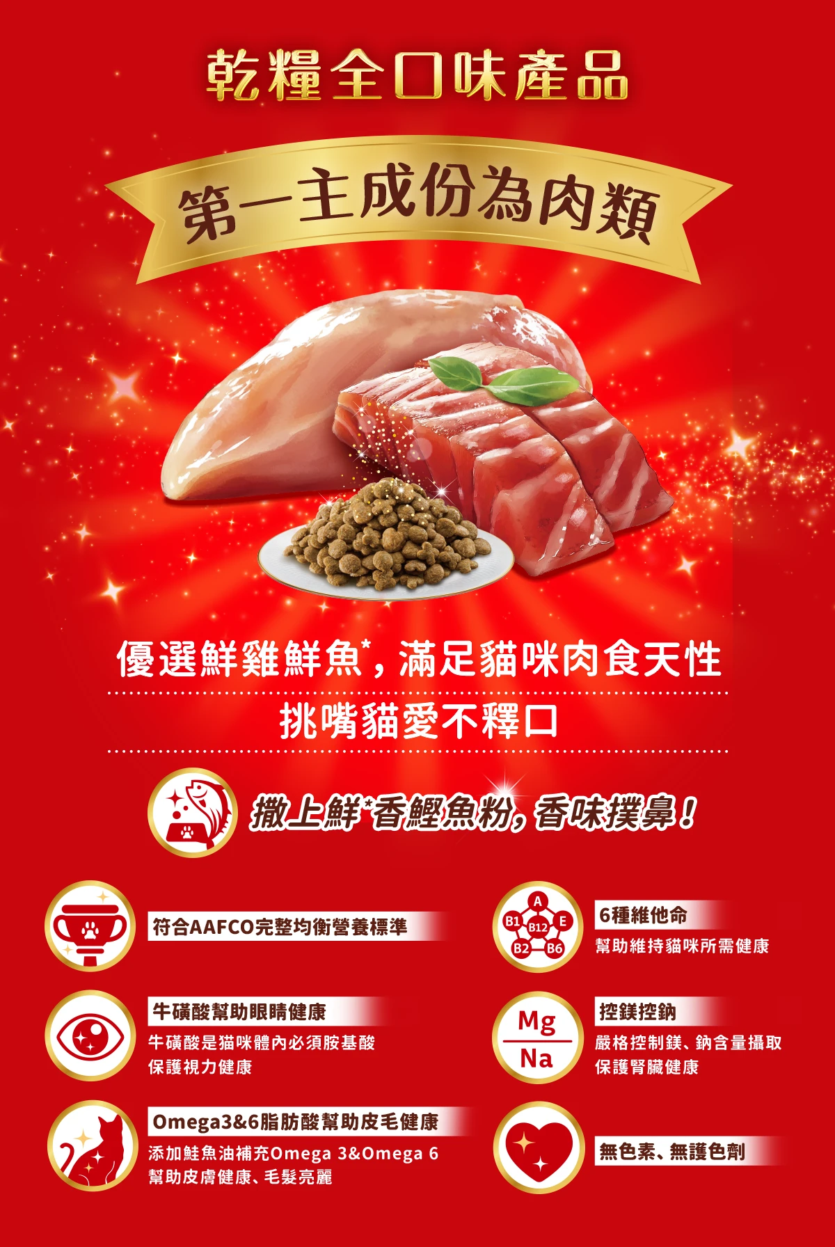 【銀湯匙】貓咪主食乾糧