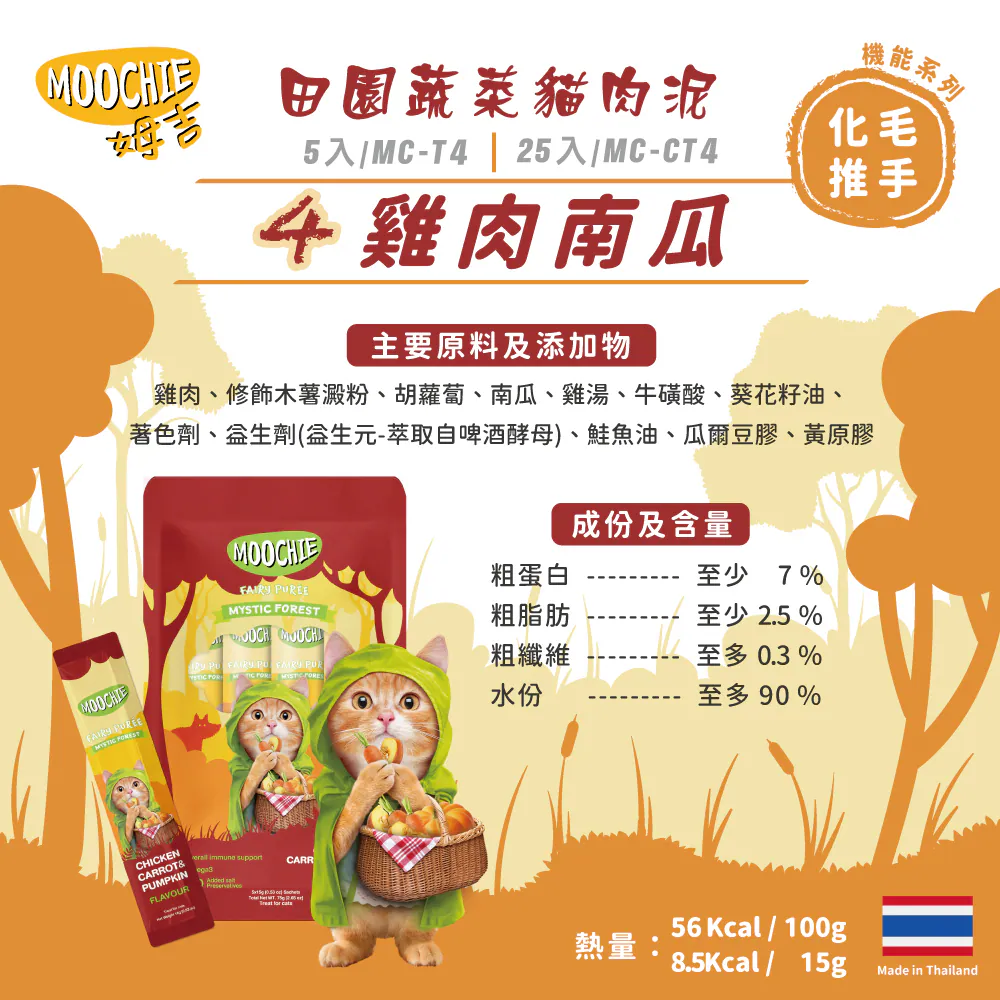 【Moochie姆吉】海鮮饗宴貓肉泥 (Party包)