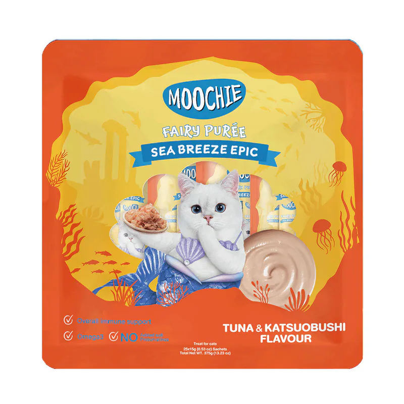 【Moochie姆吉】海鮮饗宴貓肉泥 (Party包)