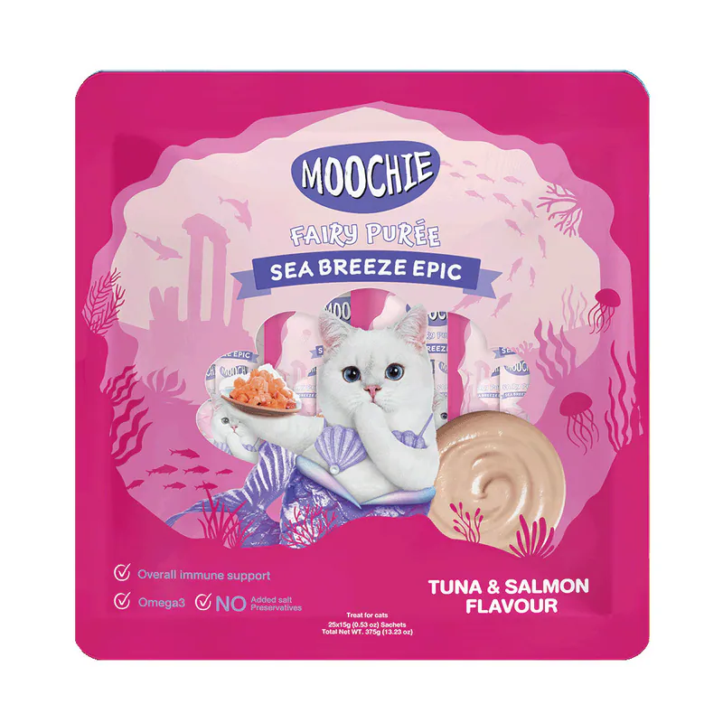 【Moochie姆吉】海鮮饗宴貓肉泥 (Party包)