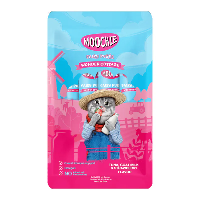 【Moochie姆吉】濃郁奶香貓肉泥