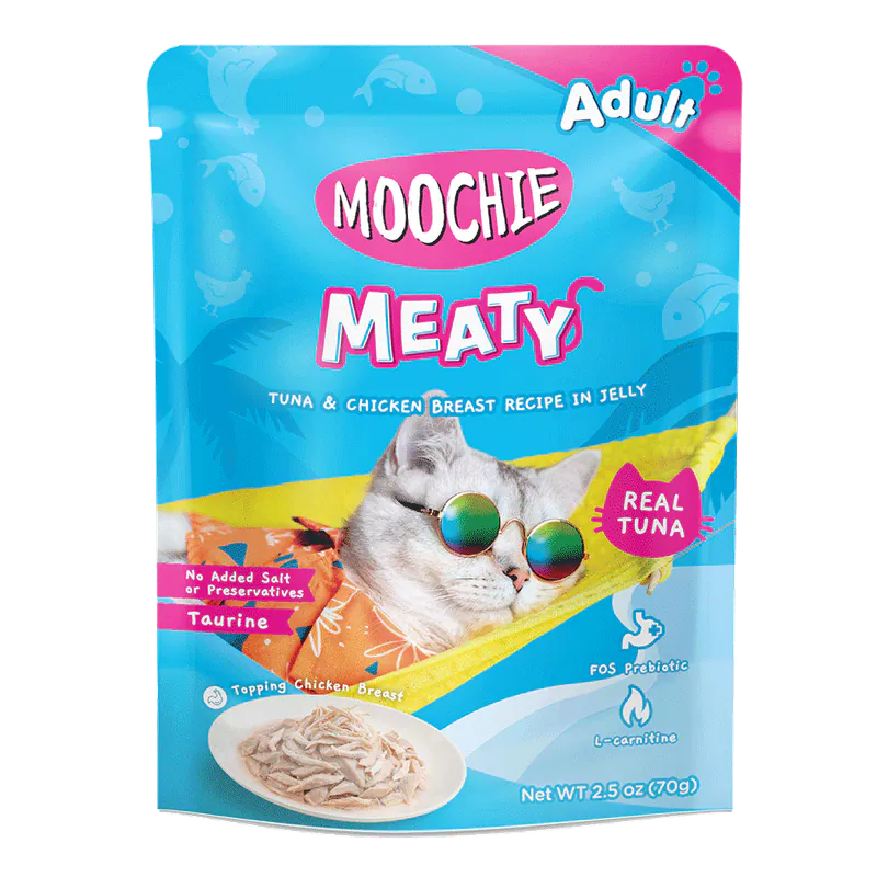 【Moochie姆吉】無穀鮮肉貓餐包