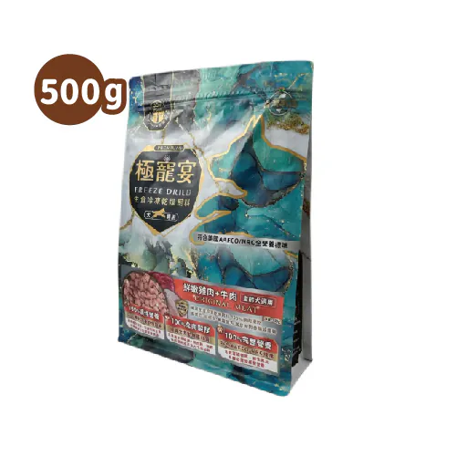 【喜樂寵宴】極寵宴 狗凍乾主食糧 | 均衡配方(雞肉+牛肉)