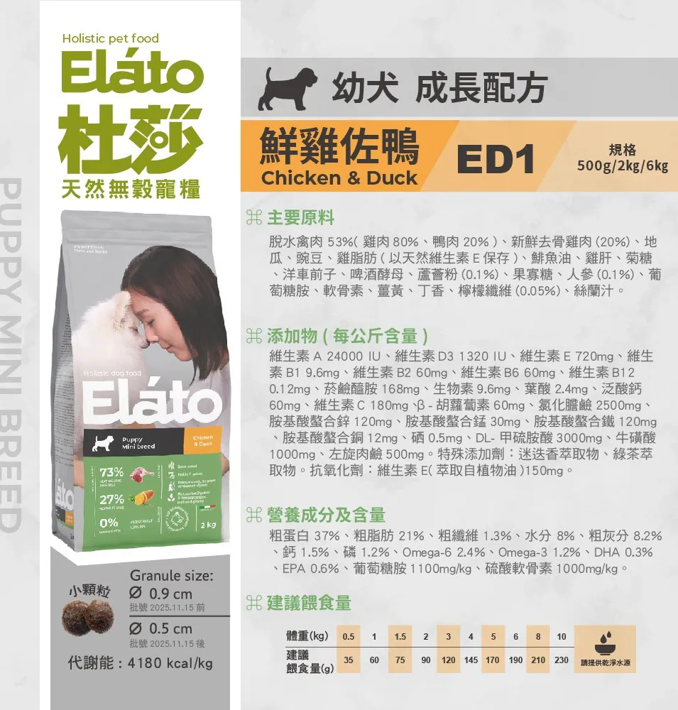 天然無榖犬糧系列