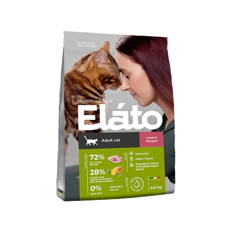 【Elato 杜莎】天然無榖貓糧-EC4成貓低敏配方