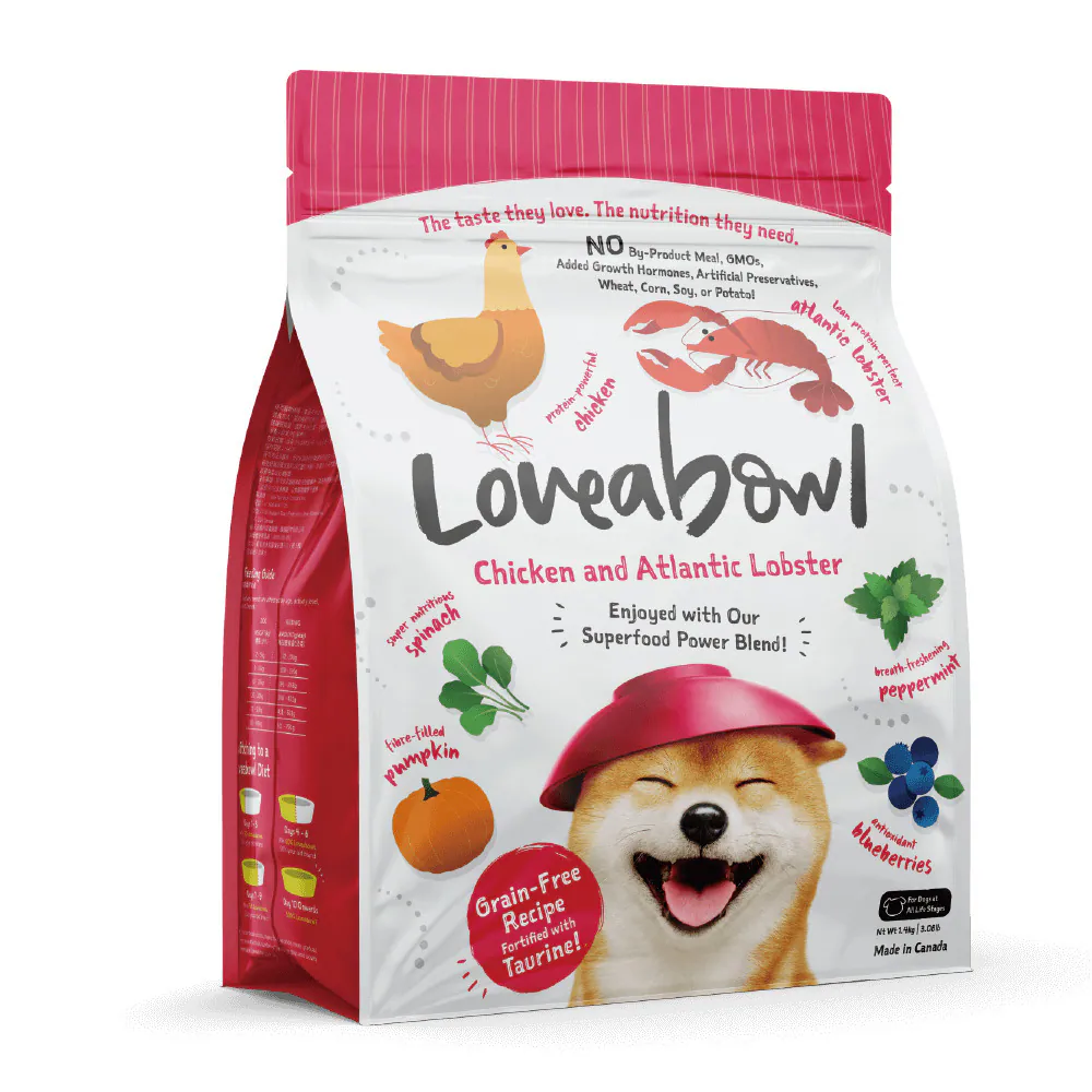 【囍碗】Loveabowl 加拿大天然無穀犬糧 | 全齡犬