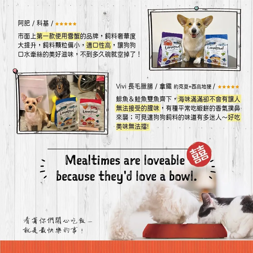 【囍碗】Loveabowl 加拿大天然無穀犬糧