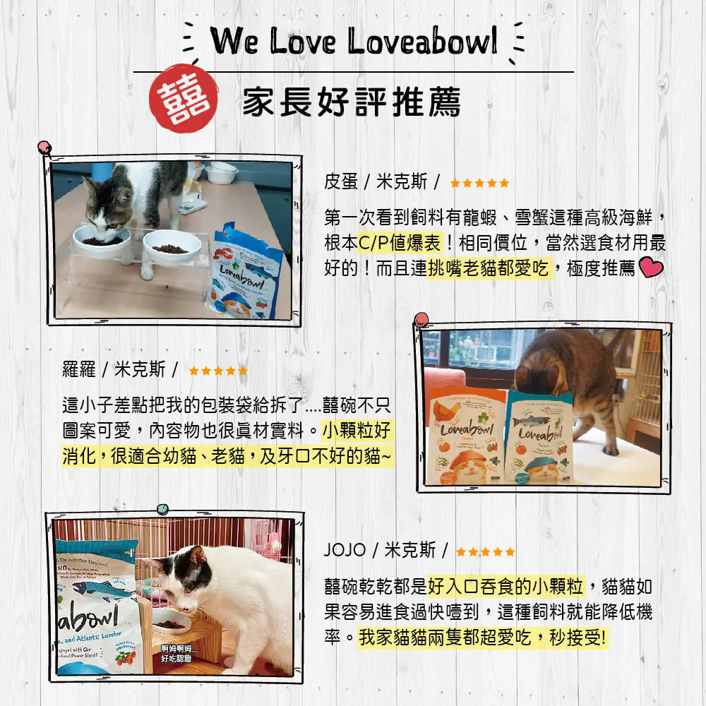 【囍碗】Loveabowl 加拿大天然無穀貓糧