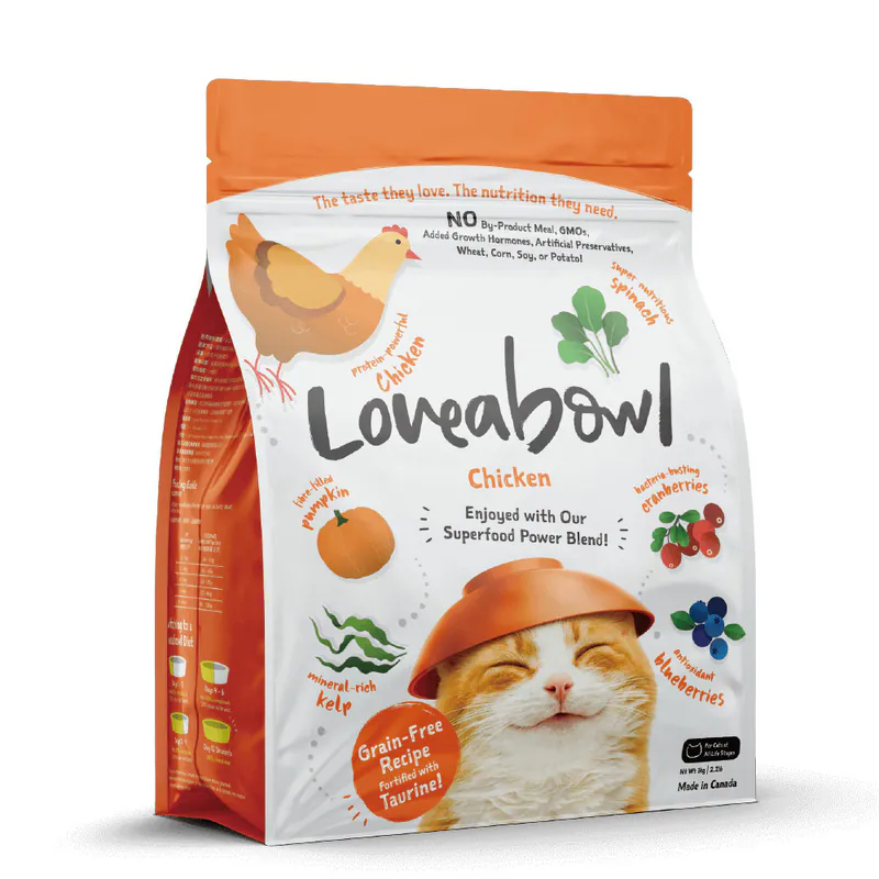 【囍碗】Loveabowl 加拿大天然無穀貓糧 | 全齡貓