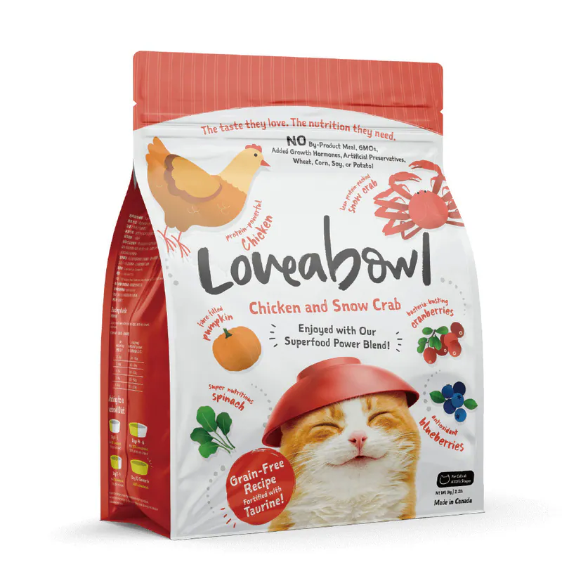 【囍碗】Loveabowl 加拿大天然無穀貓糧 | 全齡貓