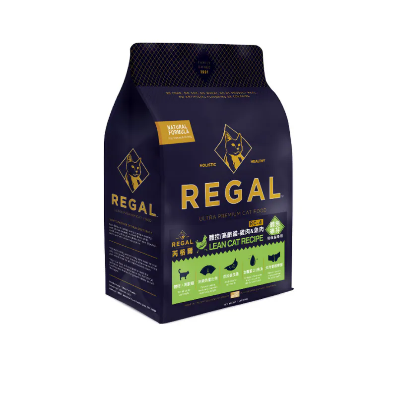 【REGAL 芮格爾】美國天然貓糧 | RC4 體控/高齡貓