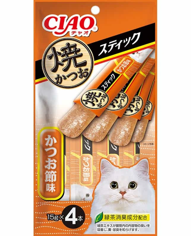【日本CIAO】啾嚕 炙燒鰹魚系列·寒天肉泥 | 4入
